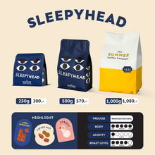 Load image into Gallery viewer, เมล็ดกาแฟคั่ว SLEEPYHEAD