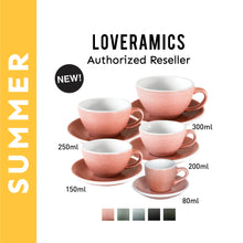Load image into Gallery viewer, Loveramics ชุดแก้วกาแฟเซรามิค รุ่น EGG Set (Cup & Saucer) - NATURE INSPIRED COLORS