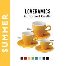 Load image into Gallery viewer, Loveramics ชุดแก้วกาแฟเซรามิค รุ่น Tulip Set (Cup & Saucer)