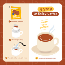 Load image into Gallery viewer, OLD TOWN Drip bag coffee set! กาแฟดริปแบคแบบเซต 7 ซอง - The Summer Coffee Company