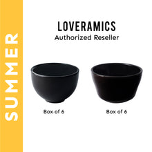 Load image into Gallery viewer, LOVERAMICS COLOR CHANGING CUPPING BOWL (Black) SET