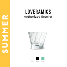 Load image into Gallery viewer, LOVERAMICS แก้วกาแฟ รุ่น URBAN GLASS TWISTED