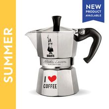 Load image into Gallery viewer, Bialetti Moka I Love Coffee 3 Cups