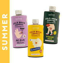Load image into Gallery viewer, COLD BREW COFFEE CONCENTRATE SET l เซตกาแฟสกัดเย็นเข้มข้น - The Summer Coffee Company