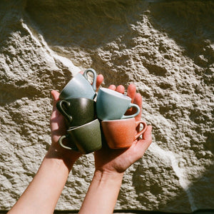 LOVERAMICS แก้วกาแฟเซรามิค รุ่น EGG - NATURE INSPIRED COLORS