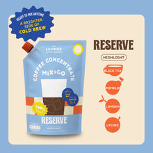 Load image into Gallery viewer, Mix &amp; Go Coffee Concentrate กาแฟสกัดเข้มข้น อัตราส่วน 1:1 คุ้มค่า ชงได้ 10-15 แก้ว | The Summer Coffee Company
