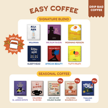 Load image into Gallery viewer, กาแฟดริป แบบซอง Drip Bag Coffee  The Summer Coffee Company
