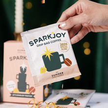 Load image into Gallery viewer, SPARKJOY Drip bag coffee กาแฟดริปแบคแบบซอง [2025 Special Blend] - The Summer Coffee Company
