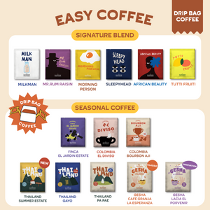 กาแฟดริป แบบซอง Drip Bag Coffee  The Summer Coffee Company