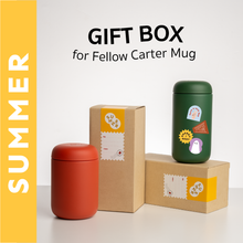 Load image into Gallery viewer, Carter Gift Box กล่องของขวัญสำหรับ Fellow Carter Mug I The Summer Coffee Company
