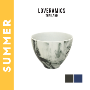 LOVERAMICS แก้วกาแฟเซรามิค รุ่น BREWERS TASTING CUP - Ink Collection (Floral) 150ml