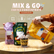 Load image into Gallery viewer, Mix &amp; Go Coffee Concentrate กาแฟสกัดเข้มข้น อัตราส่วน 1:1 คุ้มค่า ชงได้ 10-15 แก้ว | The Summer Coffee Company
