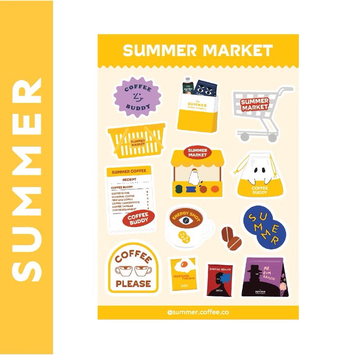 Merchandise - Sticker Summer Market