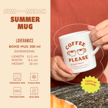 Load image into Gallery viewer, SUM-MERCH Loveramics Bong Mug 300ml | The Summer Coffee Company x Loveramics Thailand
