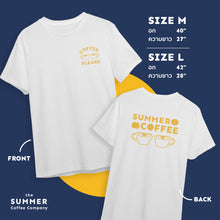 Load image into Gallery viewer, Coffee Please T-Shirt l เสื้อยืดลาย Coffee Please - The Summer Coffee Company
