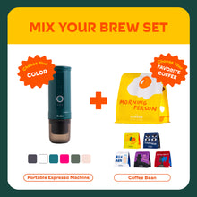 Load image into Gallery viewer, OUTIN NANO READY TO BREW SET I Outin Nano Portable Espresso Machine + Coffee Bean  เครื่องชงกาแฟเอสเพรโซ่แบบพกพาและเมล็ด
