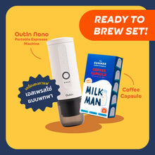 Load image into Gallery viewer, OUTIN NANO READY TO BREW SET I Outin Nano Portable Espresso Machine + Coffee Capsule
