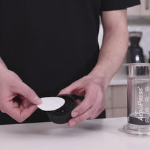 Load and play video in Gallery viewer, Aeropress Flow Control Filter Cap
