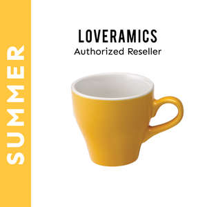 LOVERAMICS แก้วกาแฟเซรามิค รุ่น Tulip Café Latte Cup ขนาด 280 ml.