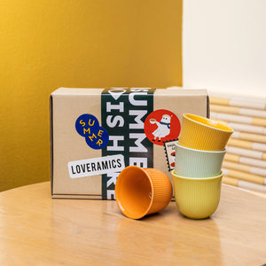 (Loveramics Gift Set) "Gleam" Embossed Cup Set