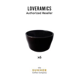 LOVERAMICS COLOR CHANGING CUPPING BOWL (Black) SET